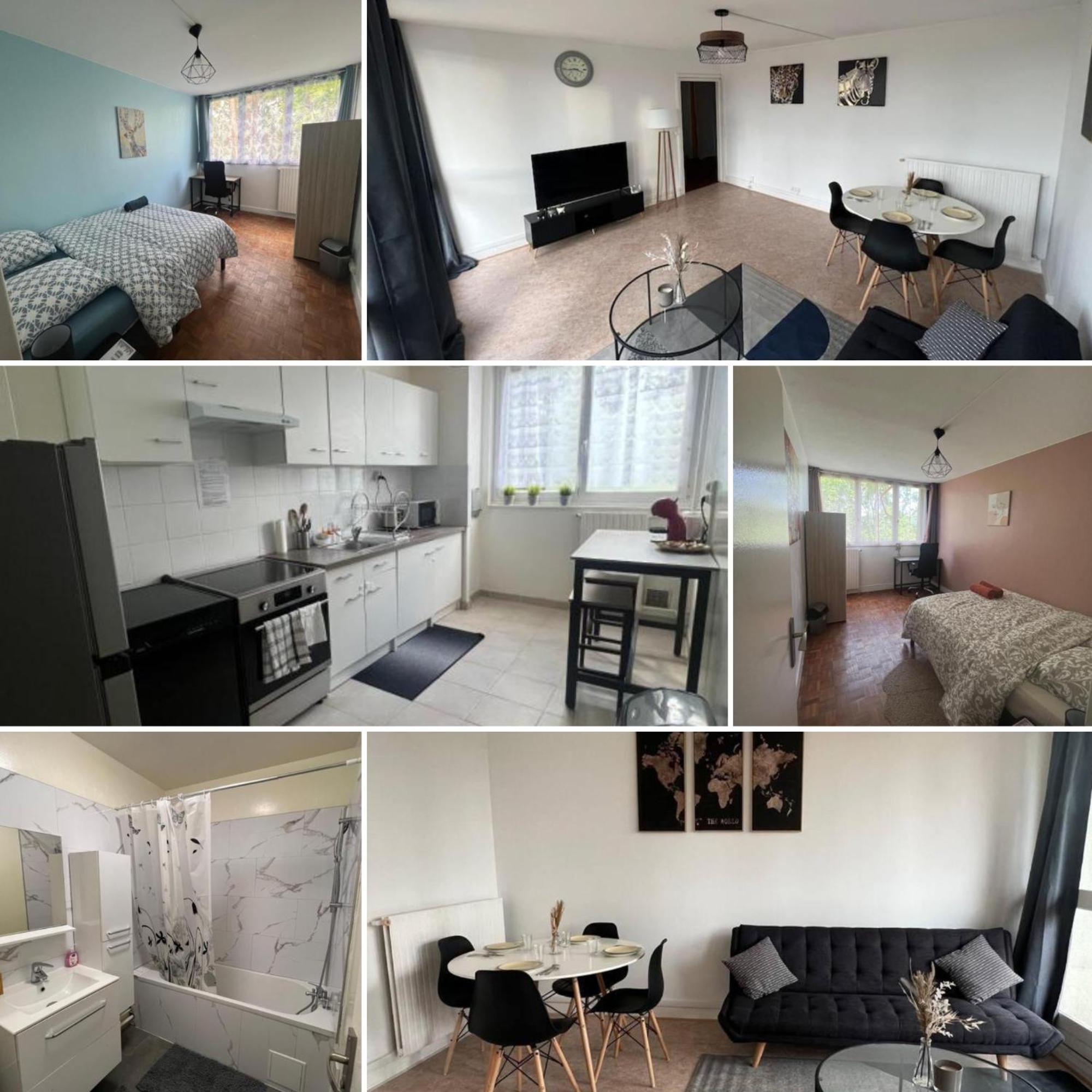 شقة Appt T3, 65 M2 Proche De Paris Méry-sur-Oise المظهر الخارجي الصورة